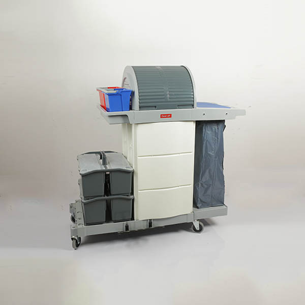 Dust off Housekeeping Trolley Neptune Single Door