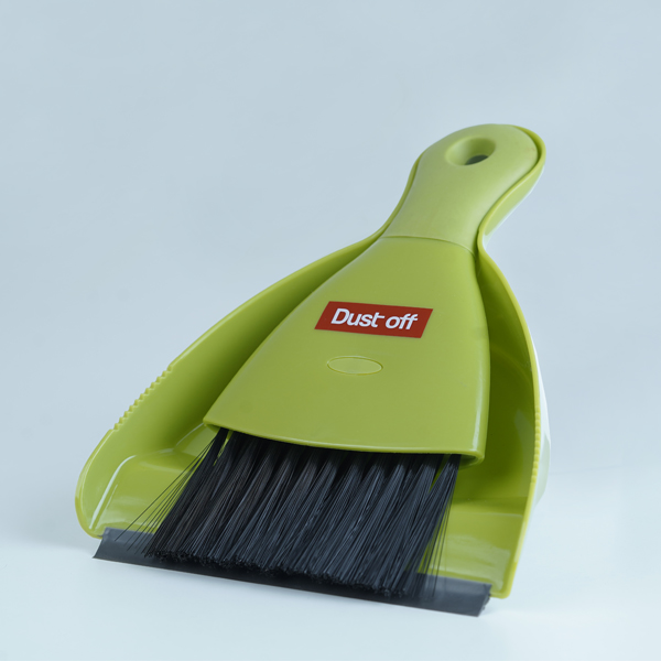 Dust off Dust Pan with Brush Mini